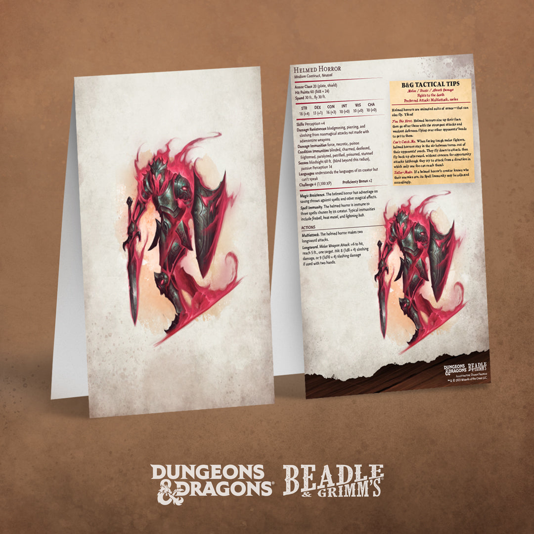 Encounter Cards (D&D) - Challenge Rating 0-6 PACK 2 – Beadle