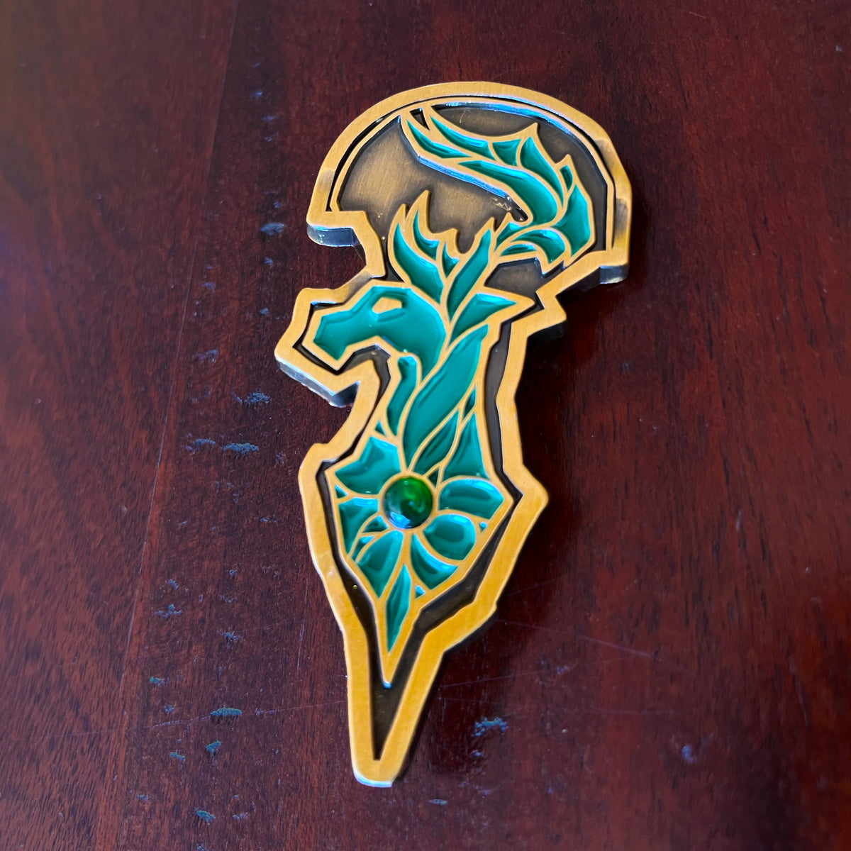 Emerald Enclave Faction Token Pin D&D
