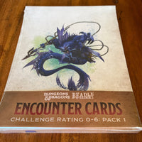 Encounter Cards CR 0-6 Pack 1