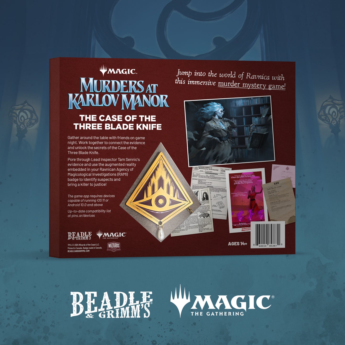 Murders at Karlov Manor: The Case of the Three Blade Knife (MTG)
