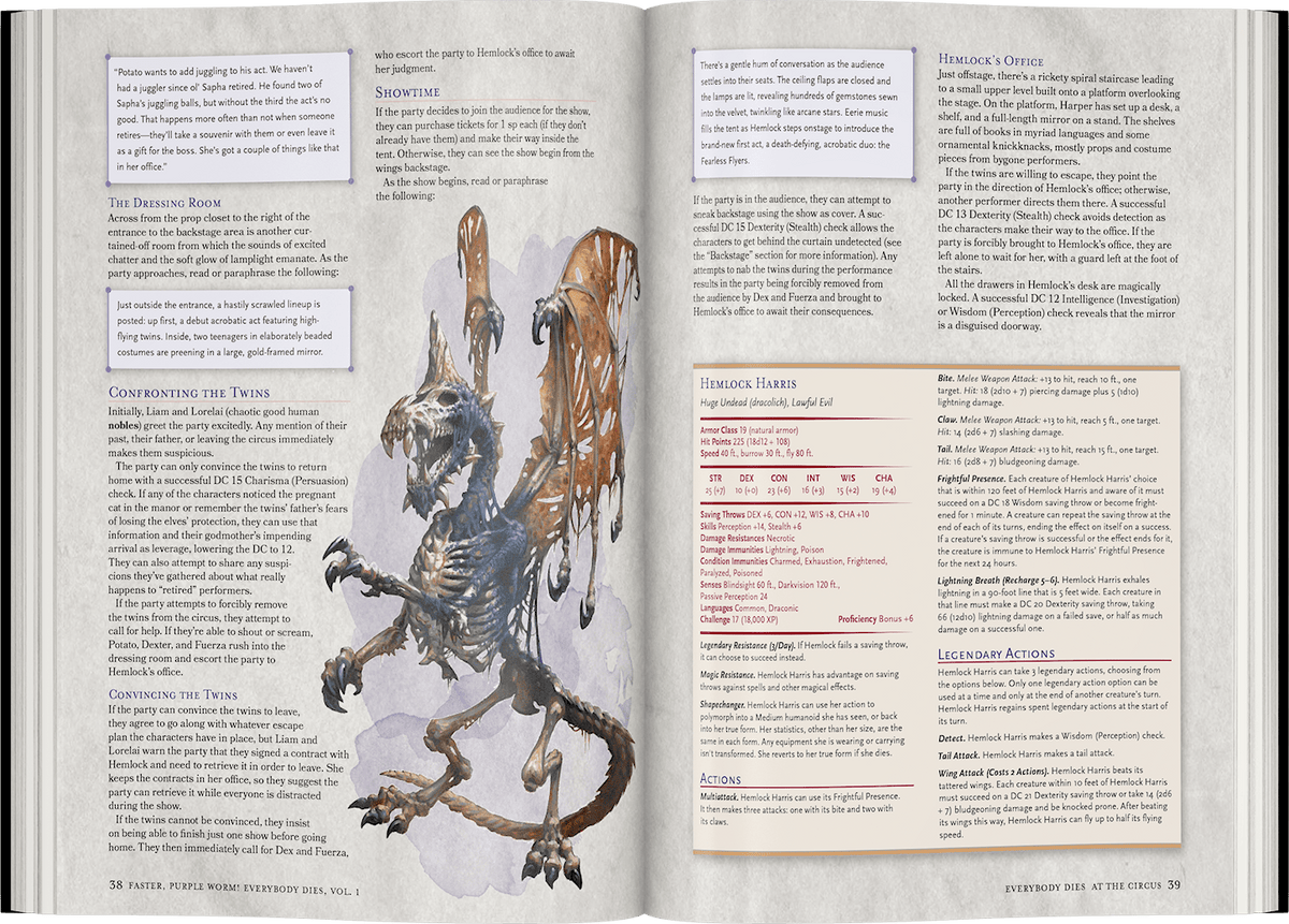 Faster, Purple Worm! Everybody Dies Vol. 1 (D&D Adventures)