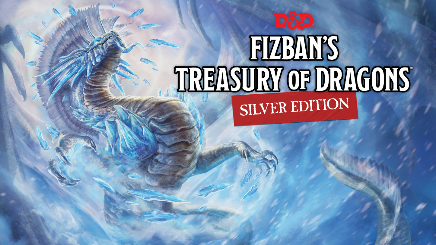 Silver Edition of Fizban's Treasury of Dragons (D&D)
