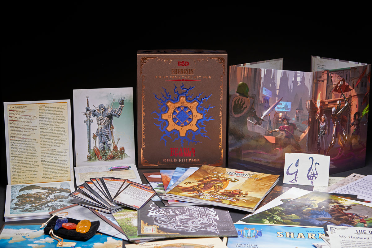 Gold Edition of Eberron: Rising from the Last War Contents