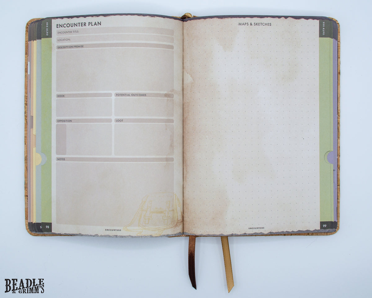 Gamemaster's Journal - Custom Cover