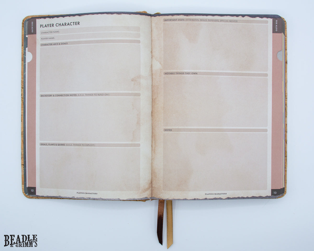 Gamemaster's Journal - Custom Cover