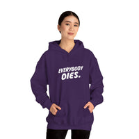 Everybody Dies Hoodie — Faster, Purple Worm! Kill! Kill!