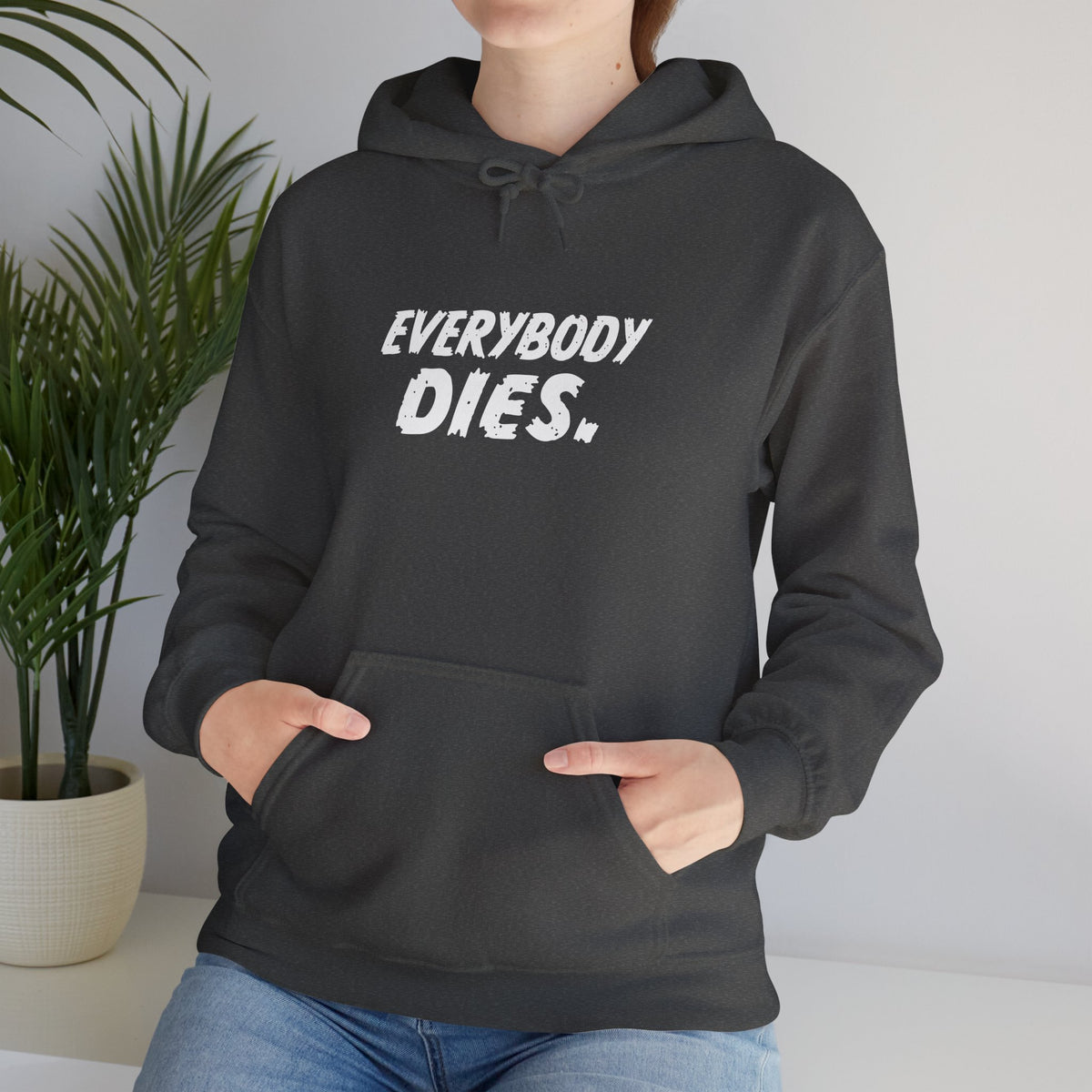 Everybody Dies Hoodie — Faster, Purple Worm! Kill! Kill!