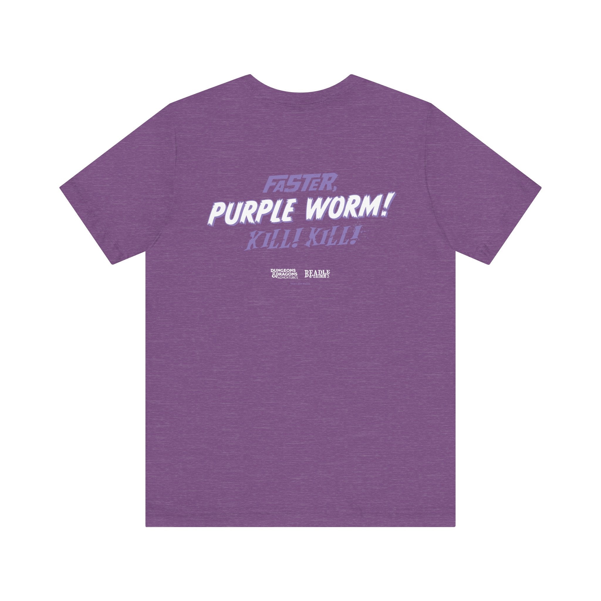 Faster, Purple Worm! Kill! Kill! T-Shirt – Beadle & Grimm's