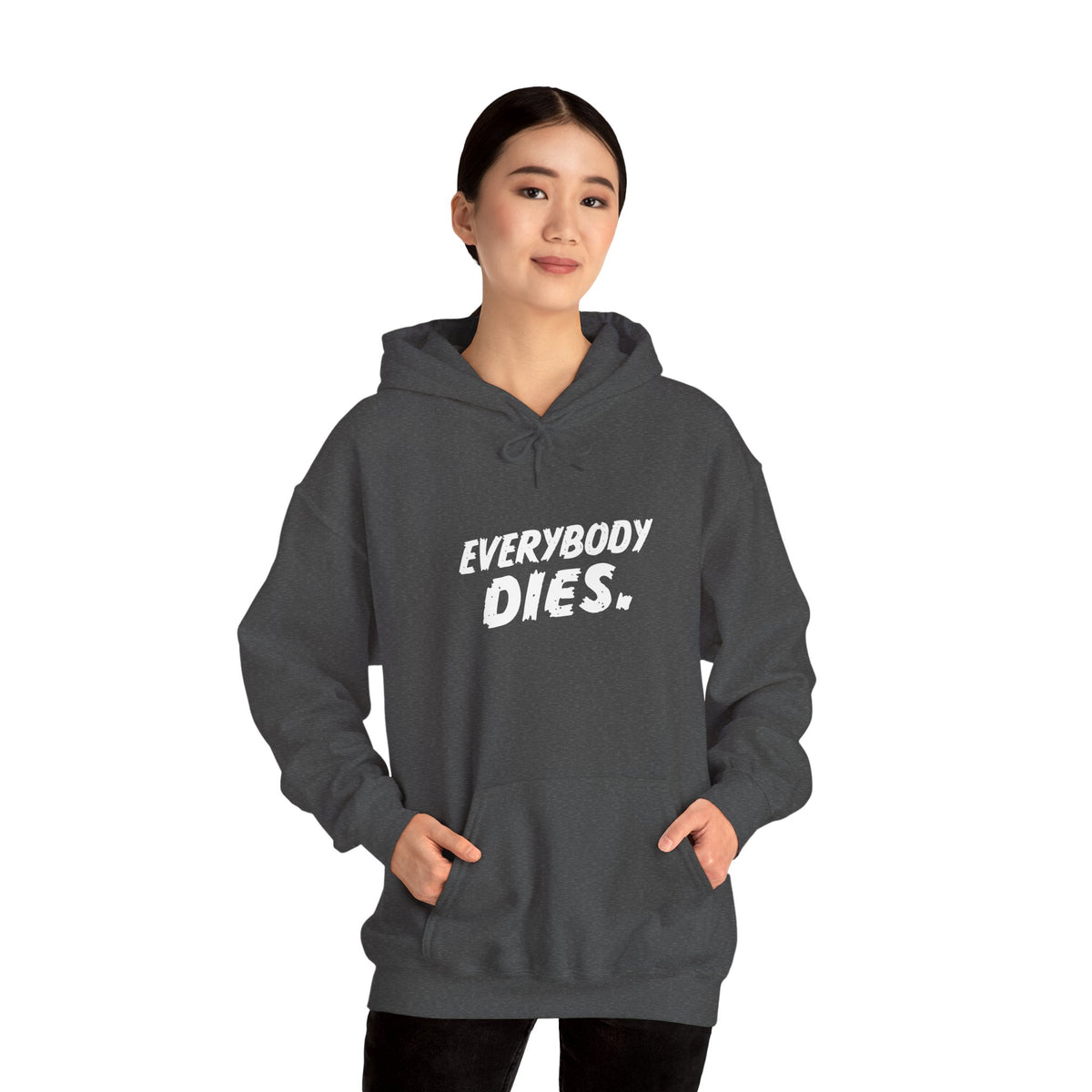 Everybody Dies Hoodie — Faster, Purple Worm! Kill! Kill!