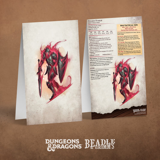 D&D Encounter Cards CR 0-6 Pack 2
