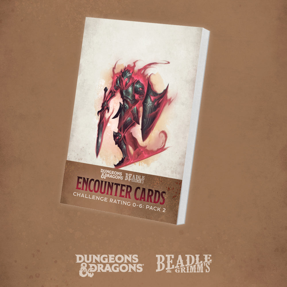 Encounter Cards (D&D) - Challenge Rating 0-6 PACK 2