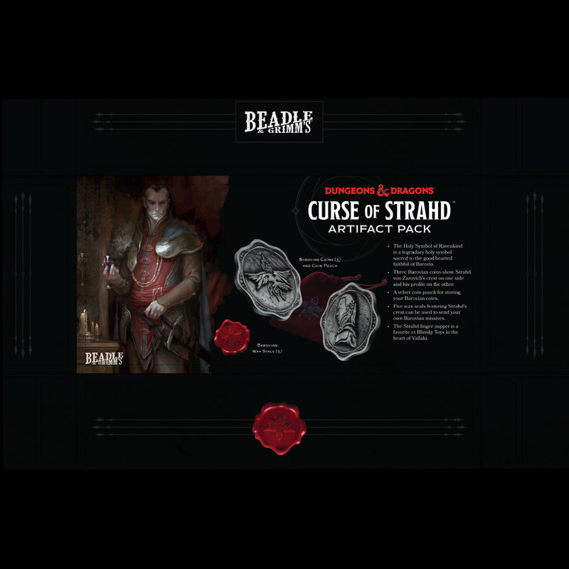 Curse of Strahd Artifact Pack (D&D)