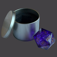 Faster, Purple Worm! Kill! Kill! Chonky D20 (55MM)