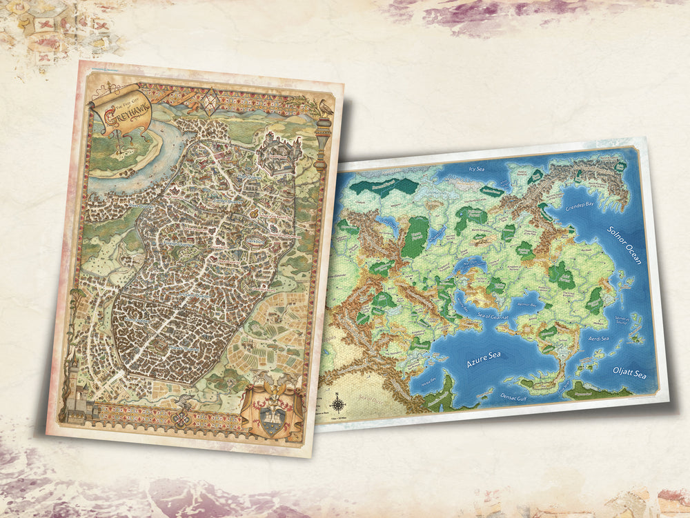 Dm Guide Map Dungeon Master's Guide: Premium Map Collection (D&D) – Beadle & Grimm's ...