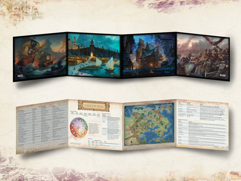D&D Kit de mestre: D&D Dungeon Master's Screen Wilderness kit dados