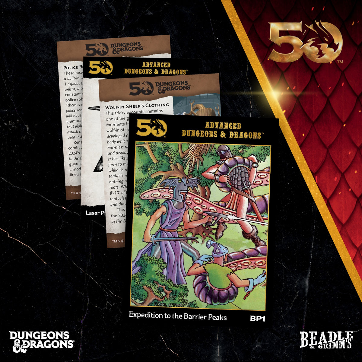 D&D Classic Module Dice Sets – Beadle & Grimm's Pandemonium Warehouse