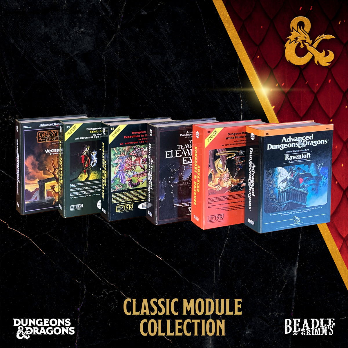 D&D Classic Module Dice Sets – Beadle & Grimm's Pandemonium Warehouse