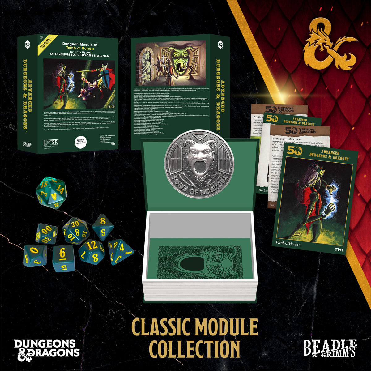 D&D Classic Module Dice Sets – Beadle & Grimm's Pandemonium Warehouse