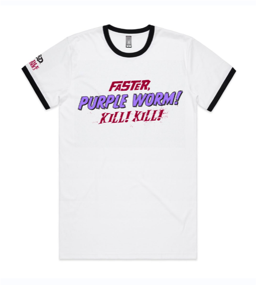 Faster, Purple Worm! Kill! Kill! T-Shirt