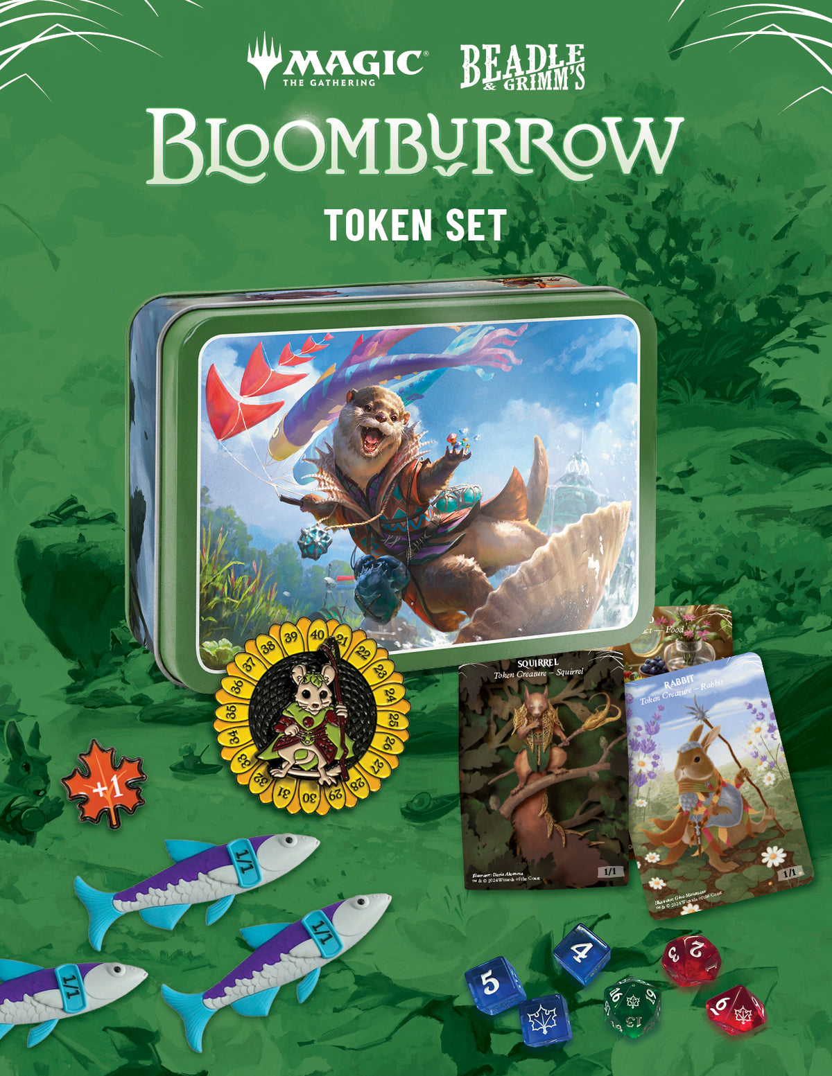 Bloomburrow Token Set (MTG)