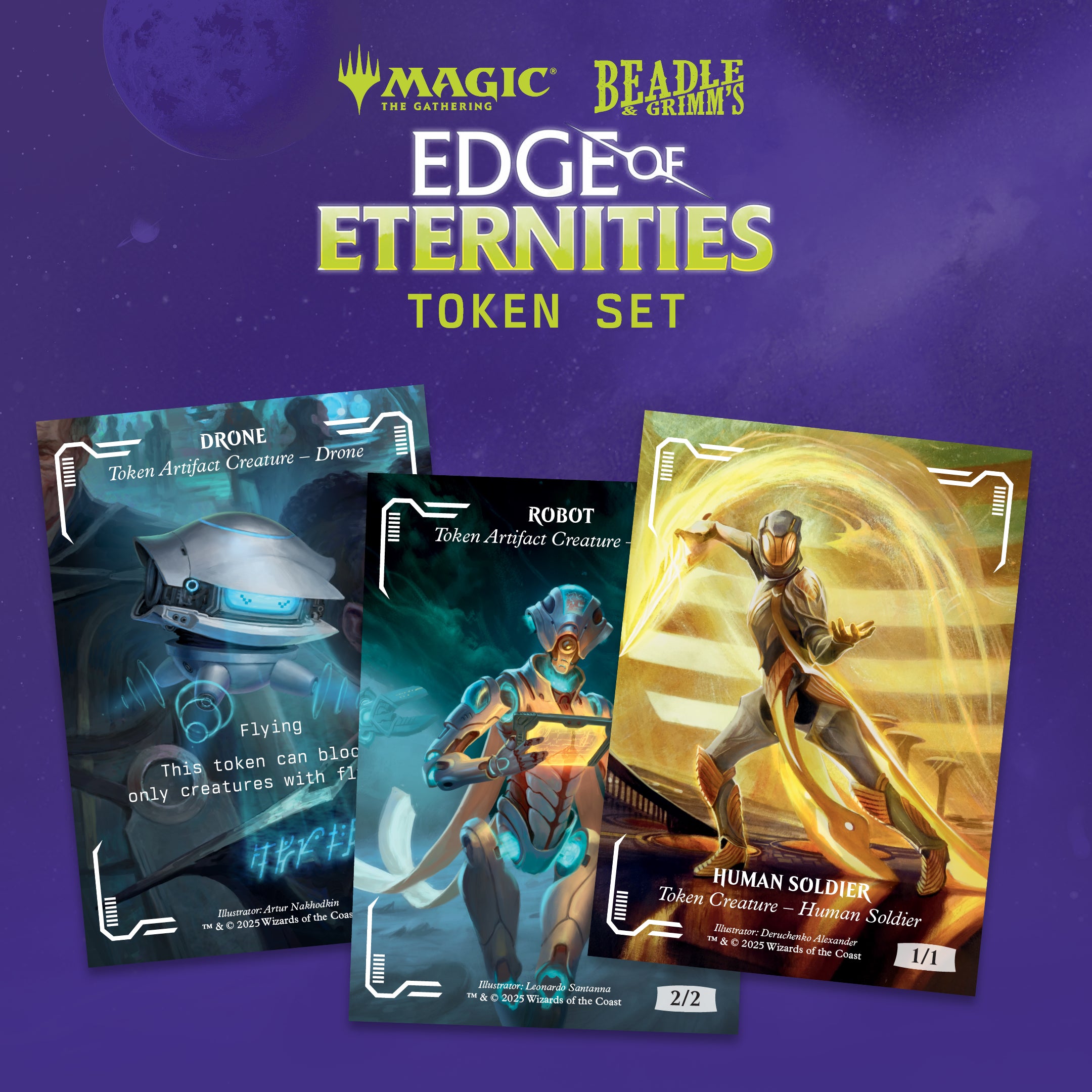 Edge of Eternities Token Set (MTG) – Beadle & Grimm's