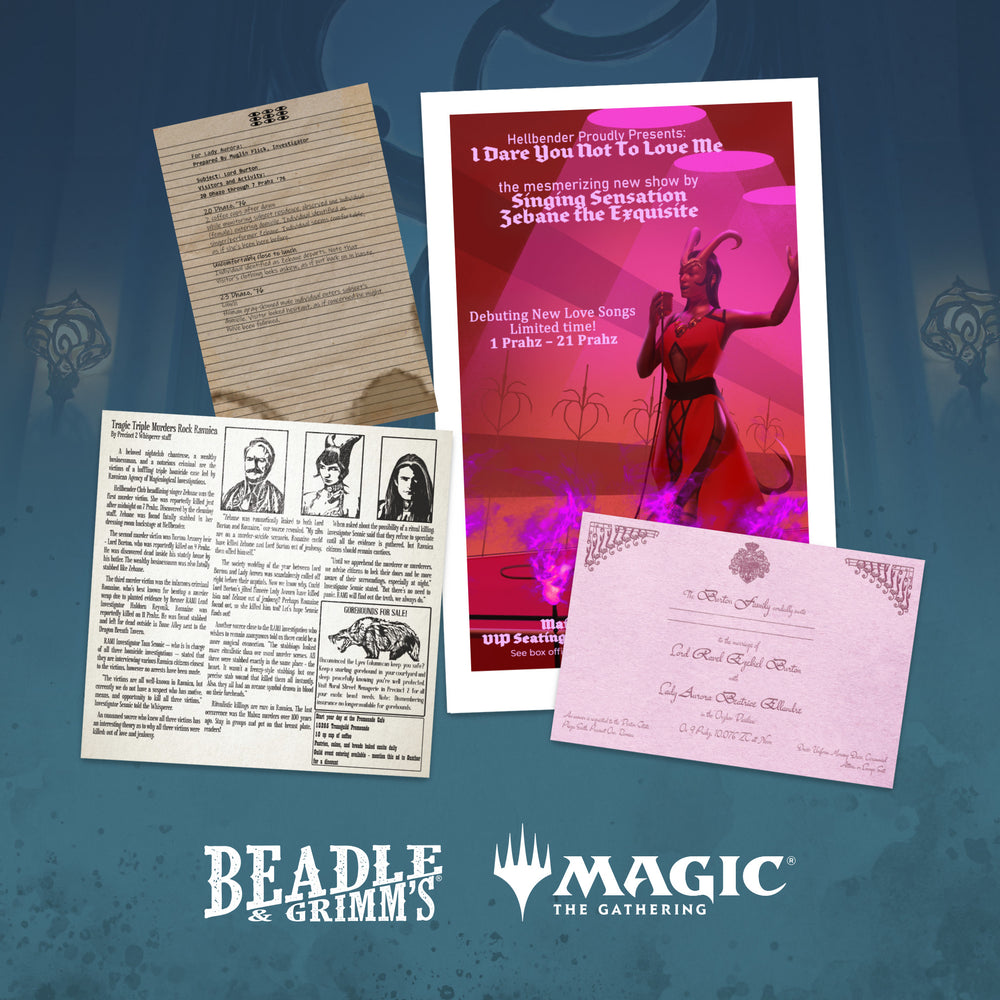 Murders at Karlov Manor The Case of the Three Blade Knife (MTG) Beadle & Grimm