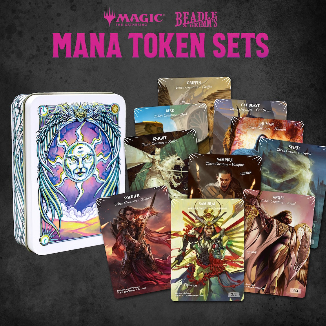 White Mana Token Set (MTG)