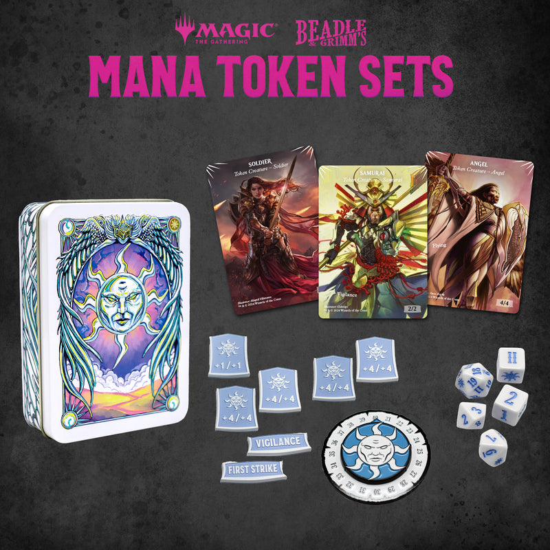 Magic The Gathering: Mana Token Set: White Magic The Gathering: Mana Token Set: White