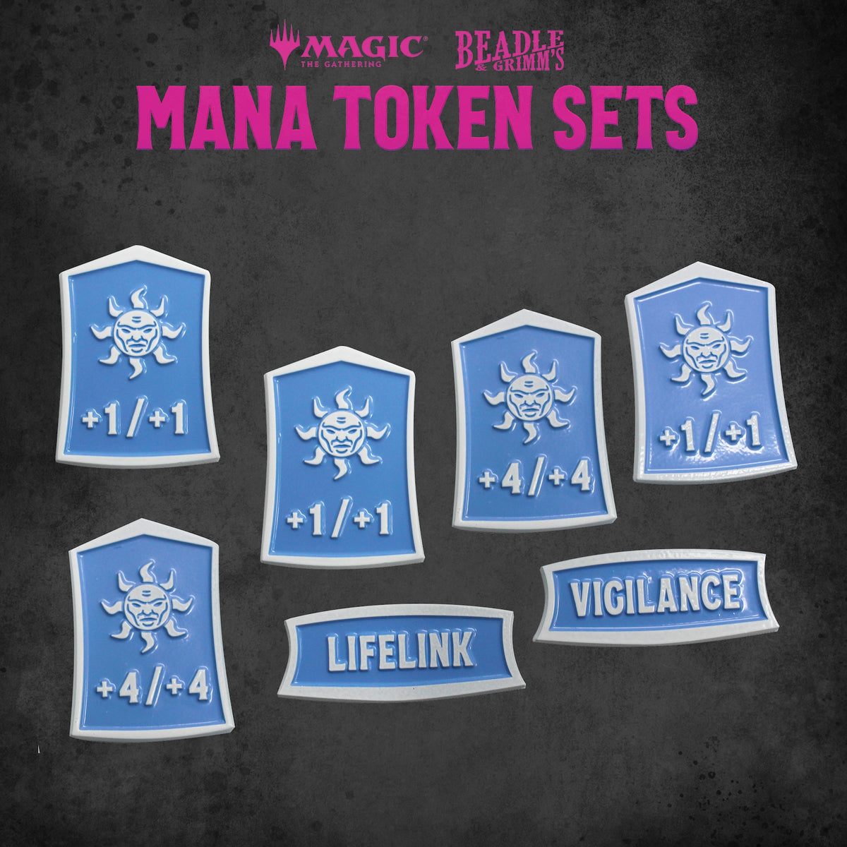 White Mana Token Set (MTG)