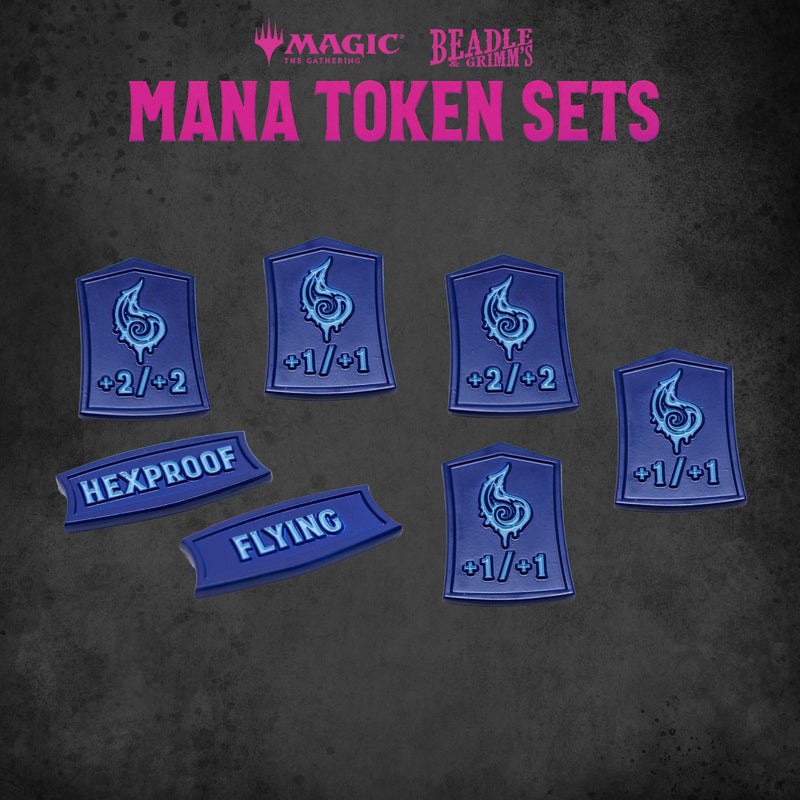 mtg blue token cards Beadle & Grimm: Mana Token Set: Blue