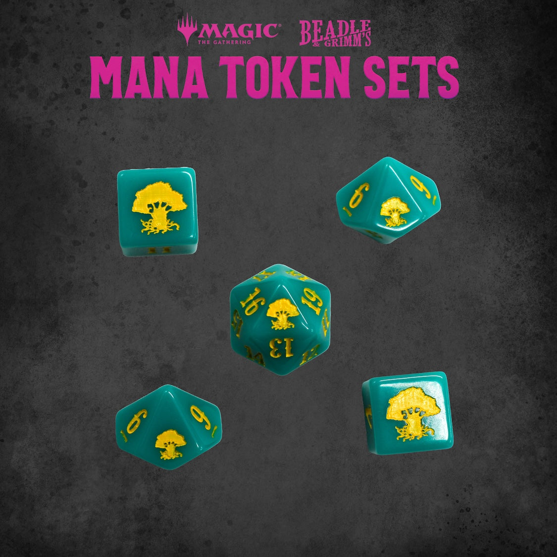 Green Mana Token Set (MTG) – Beadle & Grimm's Pandemonium Warehouse