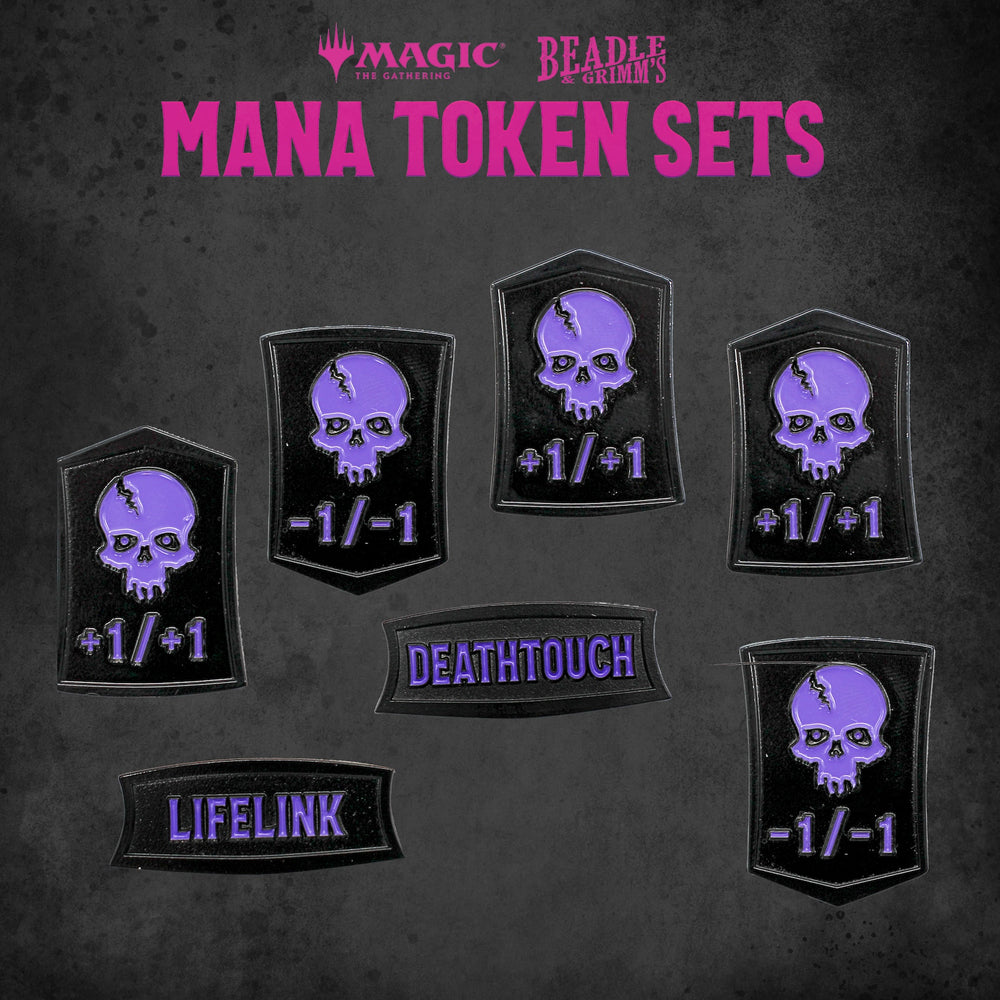 Black Mana Token Set (MTG) – Beadle & Grimm's Pandemonium Warehouse