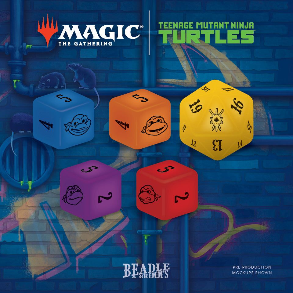 Teenage Mutant Ninja Turtles Token Set (MTG) – Beadle & Grimm's