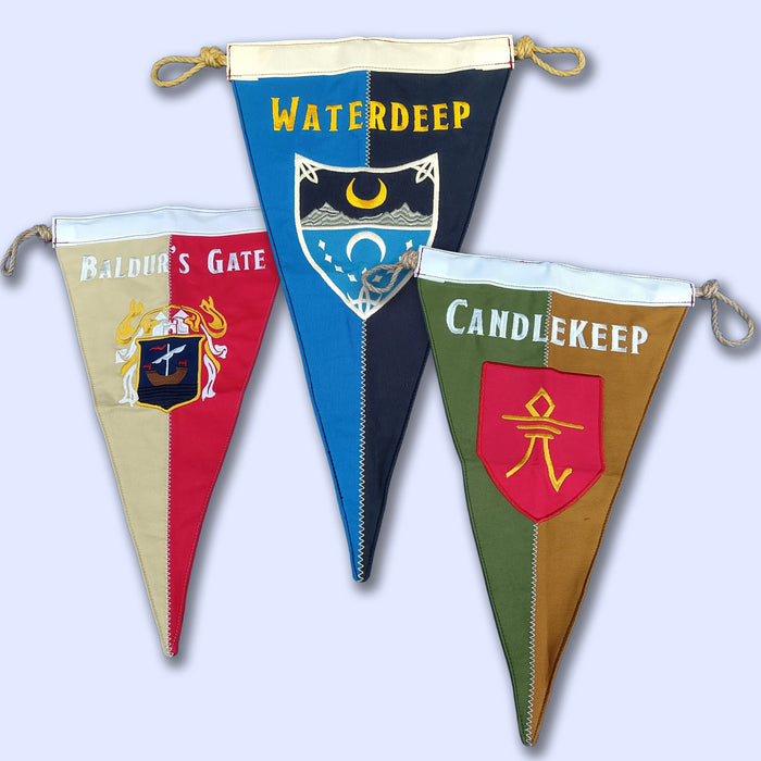 Banners of the Realm Pennant Set (D&D)