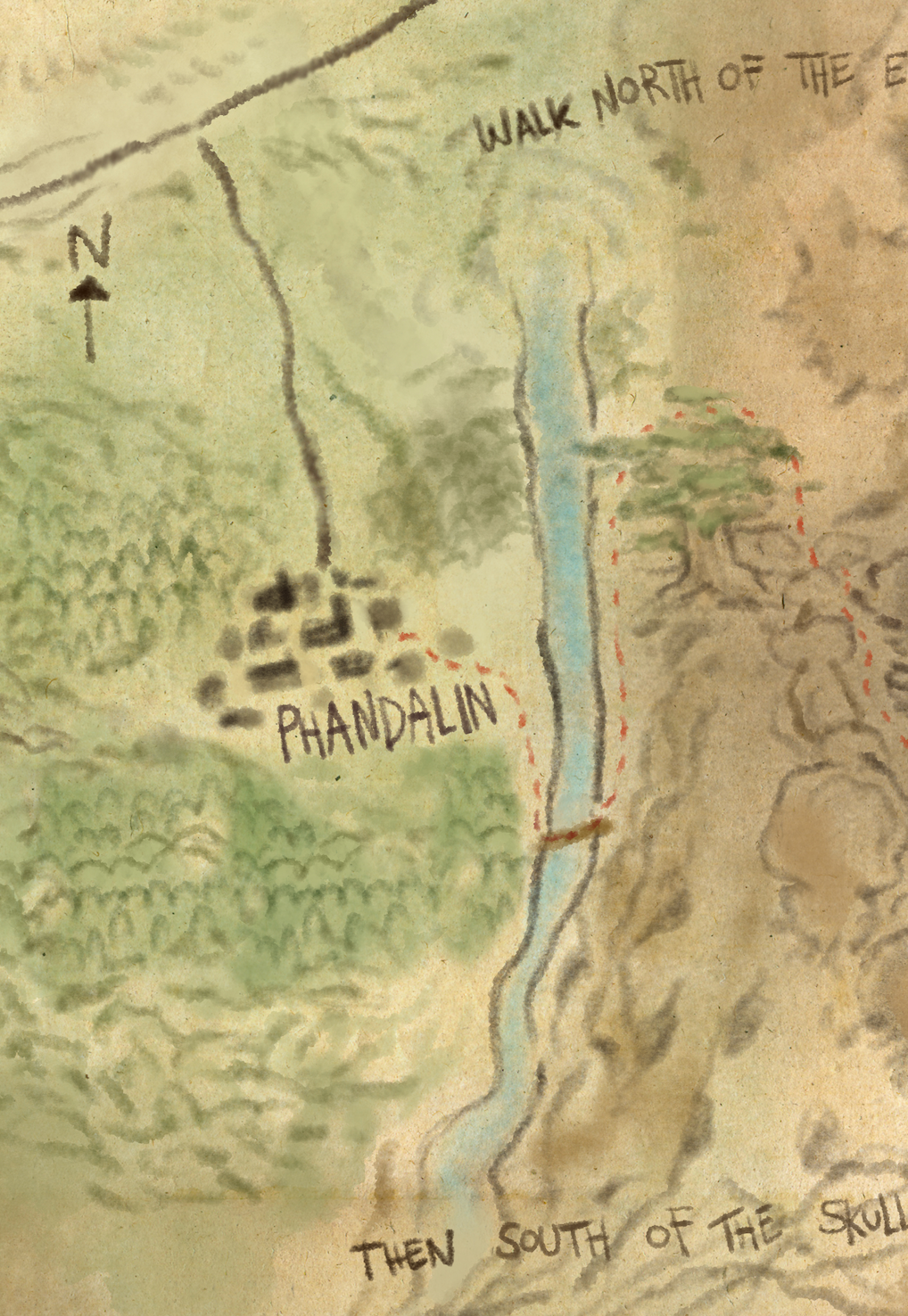 Phandelver and Below Phandalin Map