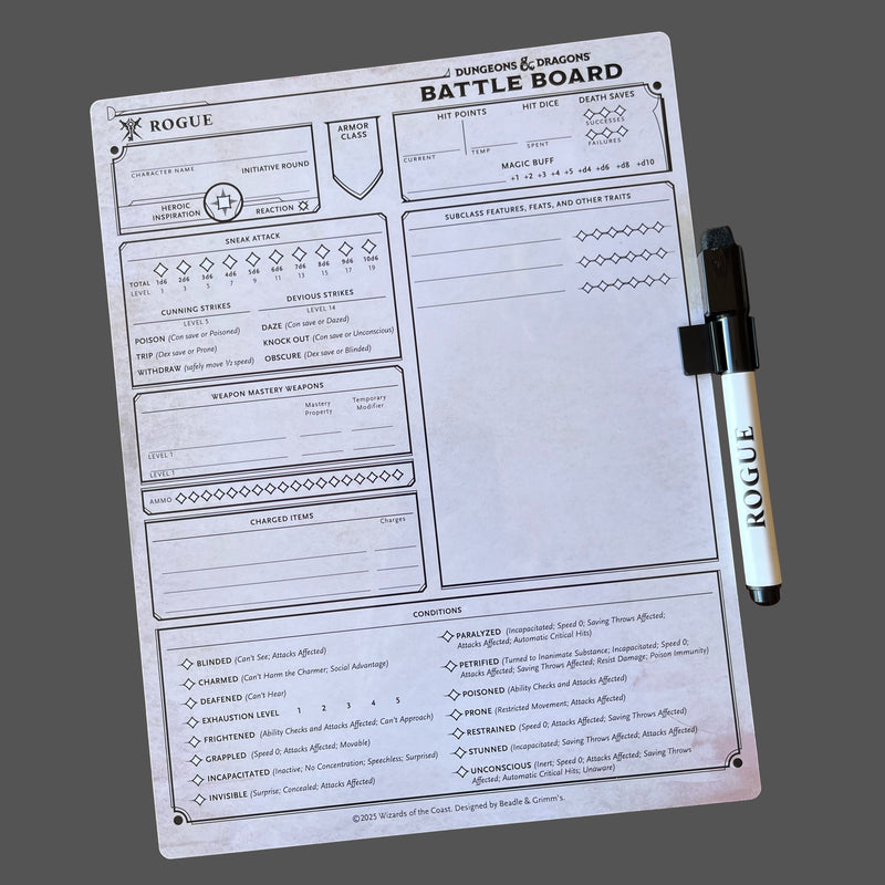 Dungeons & Dragons Battle Boards