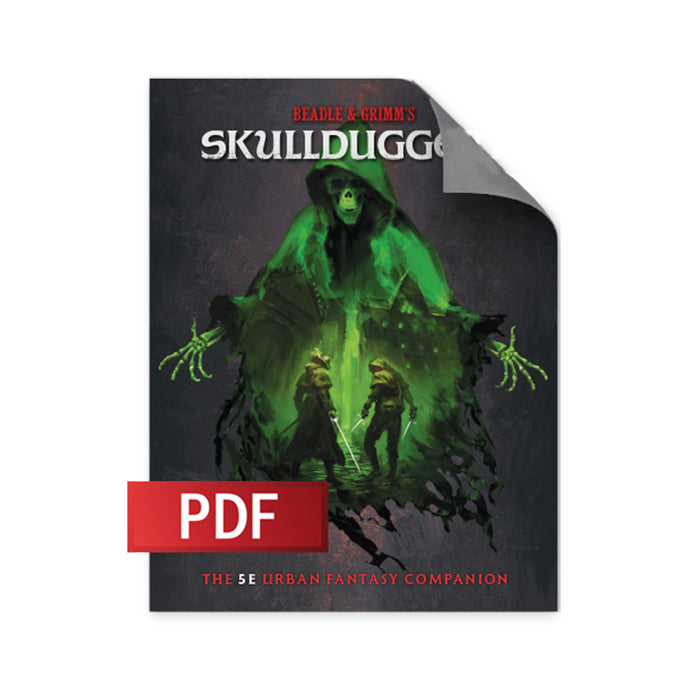 Skullduggery 5E Urban Fantasy Companion (PDF)