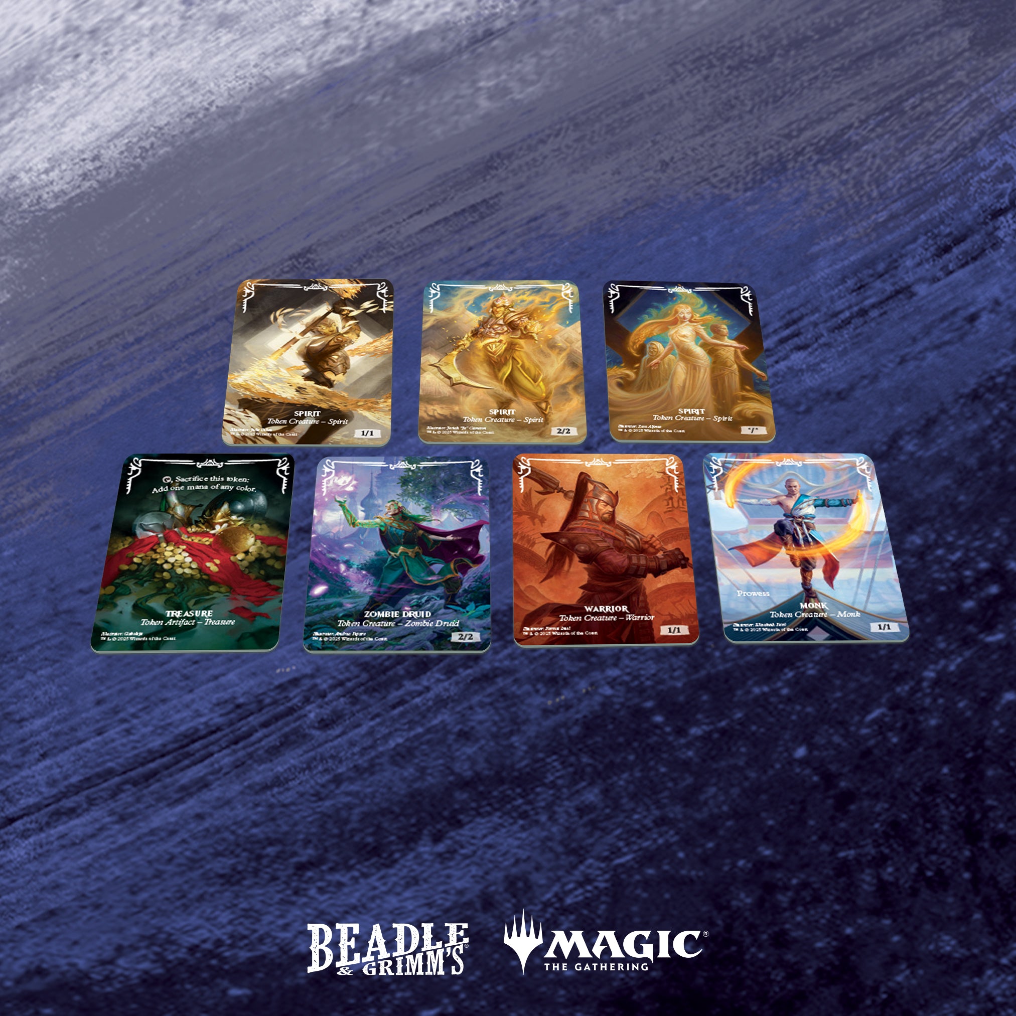 Tarkir Dragonstorm Token Set (MTG) – Beadle & Grimm's