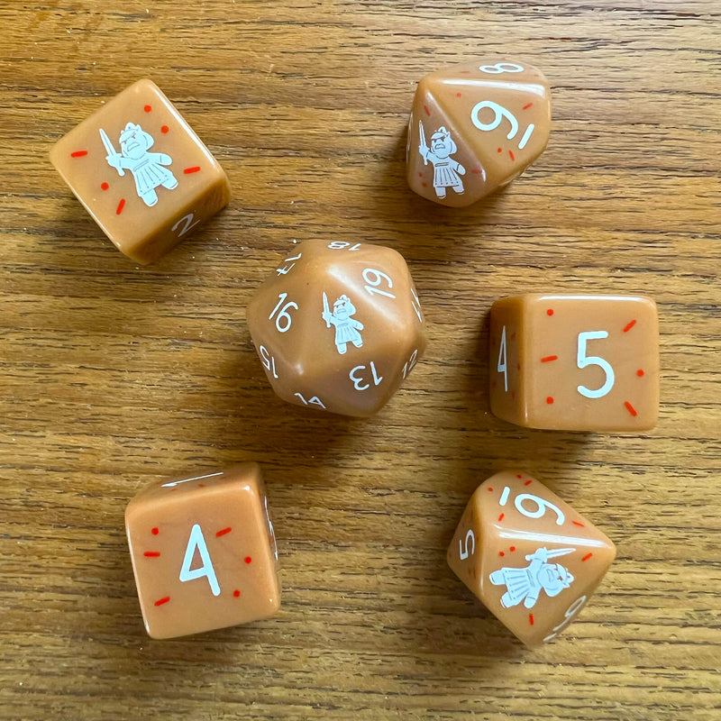 MTG Wilds of Eldraine Token Set Dice