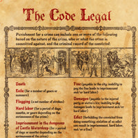 Code Legal from Waterdeep: Dragon Heist