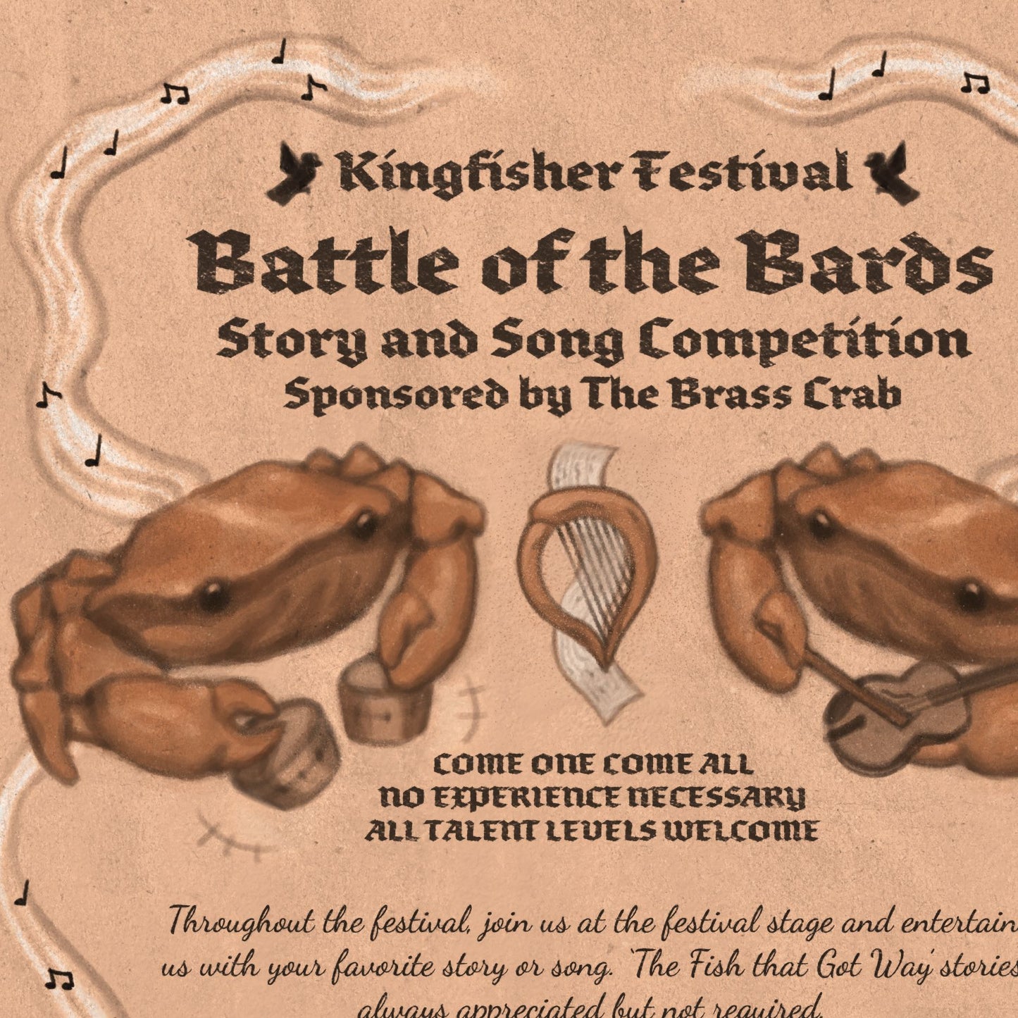 Battle of the Bards Flyer