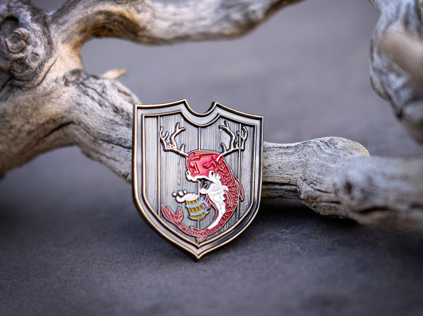 Troutalope Pin (D&D)