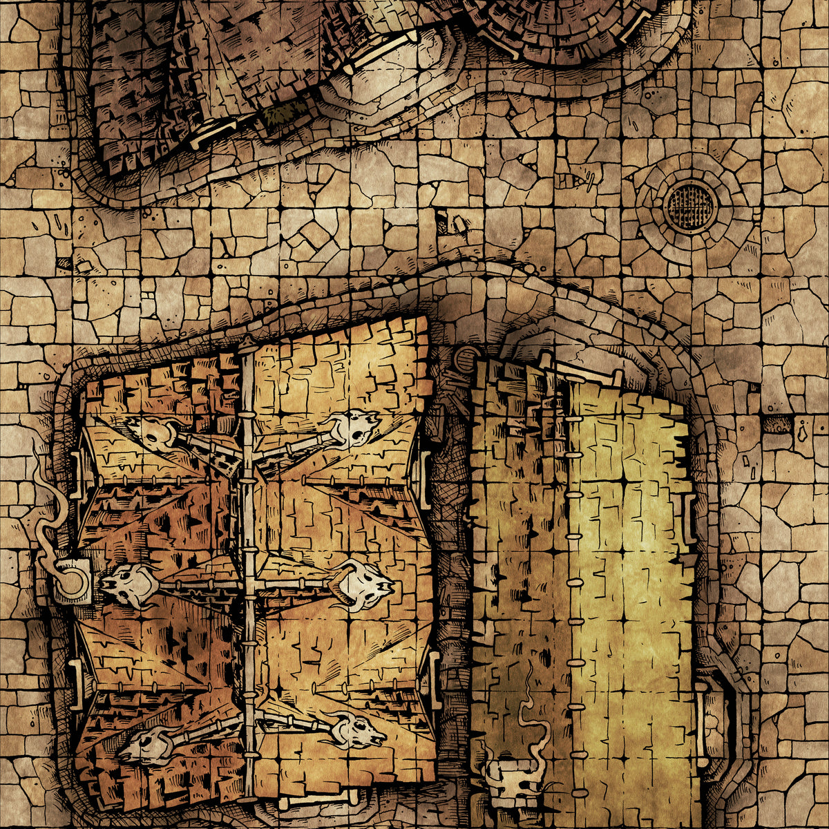 Waterdeep Alley Map Silver Edition of Waterdeep: Dragon Heist – Beadle & Grimm's ...