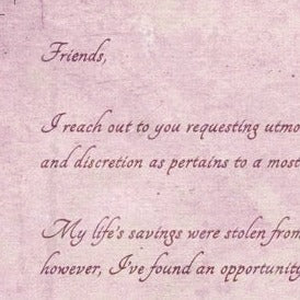 Stygian Gambit Note