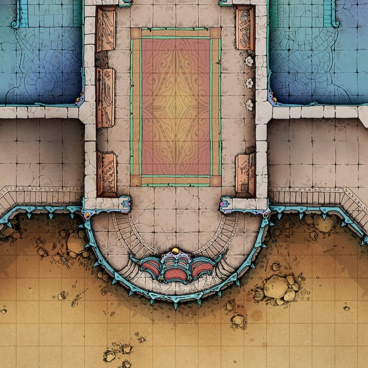 Arena battle map