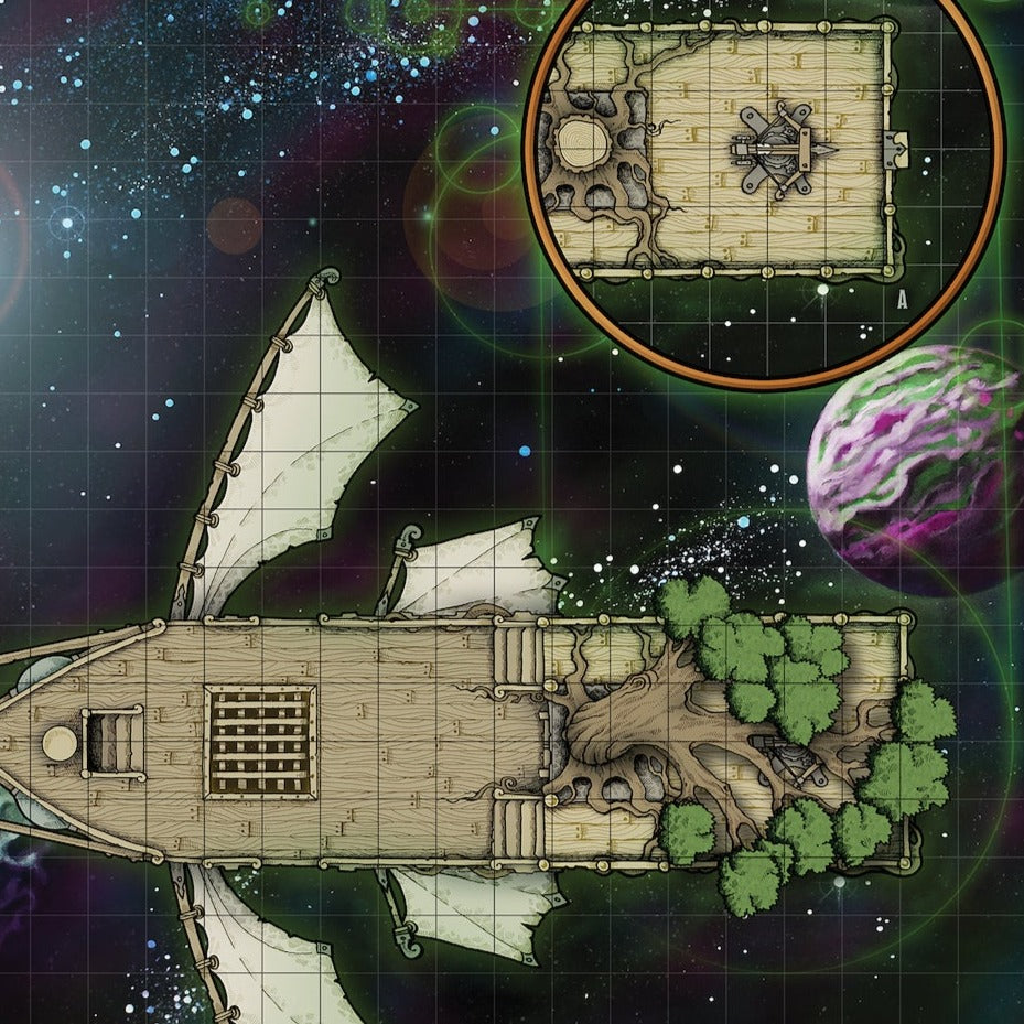 Living Ship Battle Map