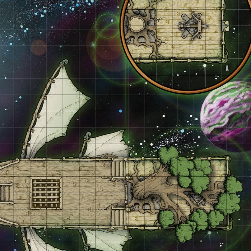Living Ship Battle Map