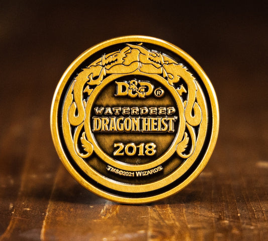 Coin of Completion: Waterdeep: Dragon Heist (D&D)