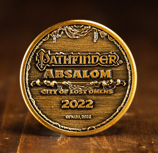 Coin of Completion: Absalom: City of Lost Omens (Pathfinder)