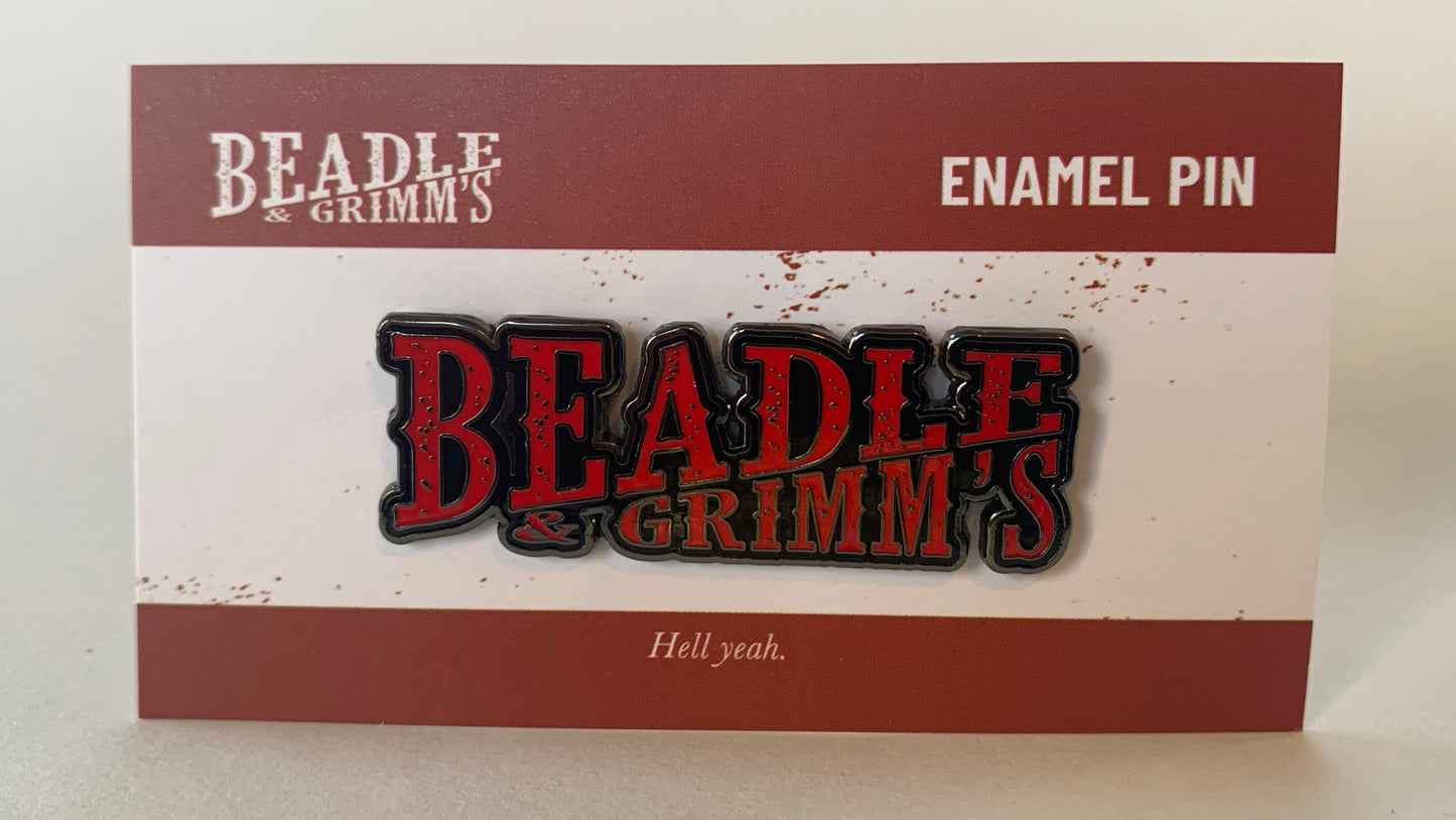 Beadle & Grimm's Pin of Awesomeness